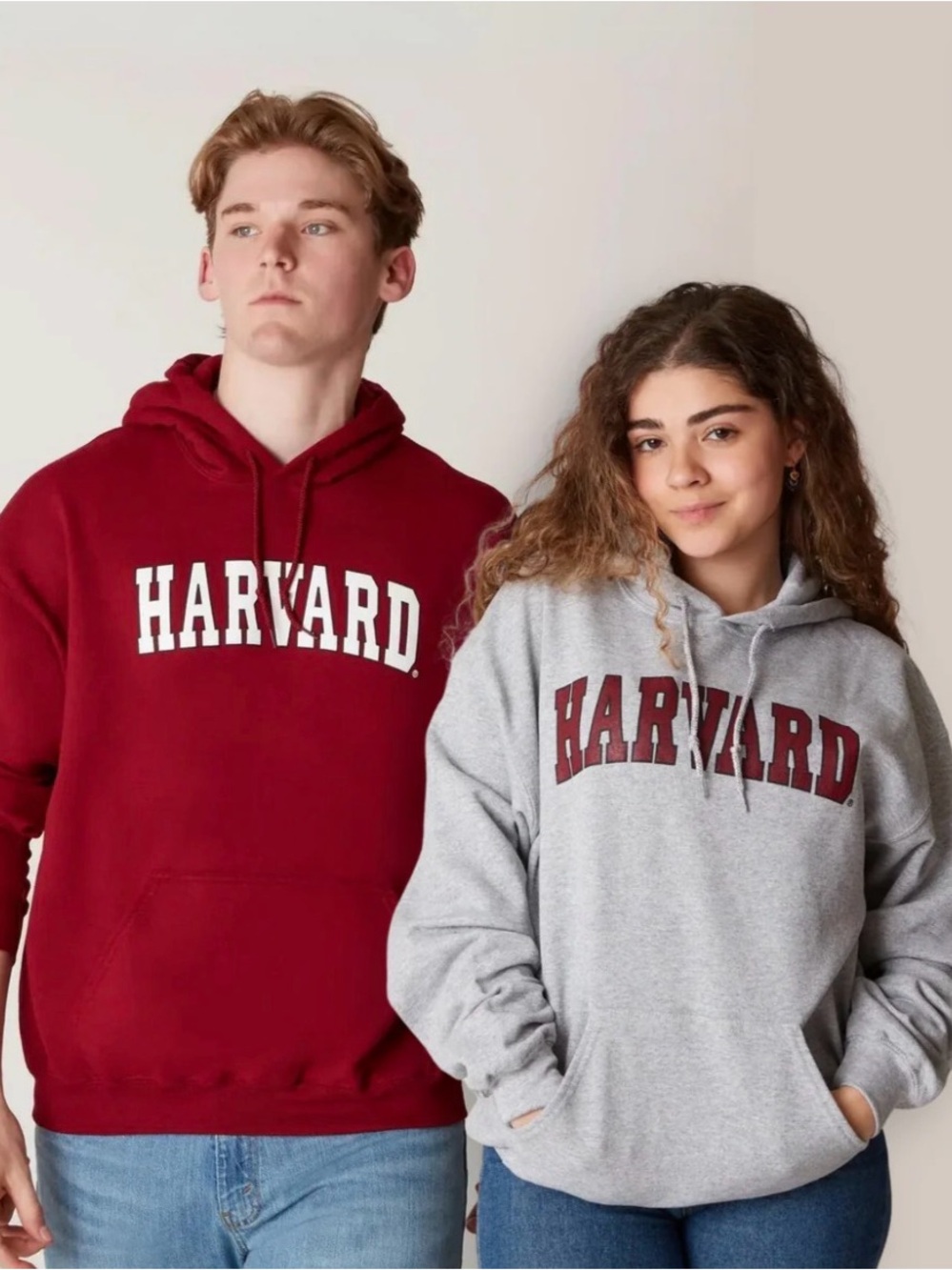 Harvard University hooded sweatshirt-Small